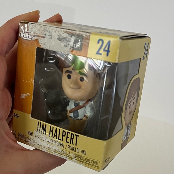 Mini Funko Jim Halpert Vinyl Figurine NEW IN BOX - Picture 2 of 8